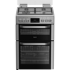 Hotpoint HDG6GDCWX Gas Cooker with Double Oven, Stainless Steel, A+ Rated