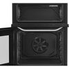Hotpoint HDD6GDC2W Dual Fuel Cooker with Double Oven, White, A Rated