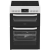 Hotpoint HTE6VDCW Electric Cooker with Separate Grill