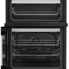 Hotpoint HDE6VDW Ceramic Electric Cooker with Double Oven, White, A Rated