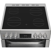 Hotpoint HDE6VDCAX Ceramic Electric Cooker with Double Oven, Stainless Steel, A Rated