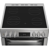Hotpoint HDE6VDCASX Ceramic Electric Cooker with Double Oven, Stainless Steel, A Rated