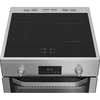 Hotpoint HDE6IDC2X Induction Electric Cooker with Double Oven, Stainless Steel, A Rated