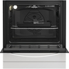 Indesit I6GGMMW/UK Gas Cooker with Single Oven, White, A Rated