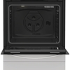 Indesit I6G3PMW/UK Dual Fuel Cooker with Single Oven, White, A Rated