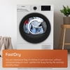 Hotpoint C HD 84M WBS UK Heat Pump Tumble Dryer, 8kg, White, A+++ Rated