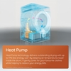 Hotpoint C HSD 82M GG UK Heat Pump Tumble Dryer, 8kg, Grey, A+ Rated