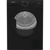 Indesit C YSD 82D BB UK Heat Pump Tumble Dryer, 8kg, Black, A+ Rated