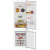 Indesit KINH 1271 B4UK No Frost Integrated Fridge Freezer, Sliding Hinge, 70/30, E Rated