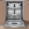 Hotpoint H5PC15M6 UK Semi Integrated Dishwasher, 15 Place Settings, C Rated