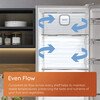 Hotpoint HPK 26403 XBR5UK No Frost Fridge Freezer, 70/30, Grey, D Rated