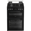 Hotpoint HTG6GDCB1 Gas Cooker with Separate Grill, Black, A+ Rated