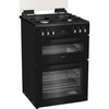 Hotpoint HDD6GDC2B1 Dual Fuel Cooker with Double Oven, Black, A Rated