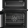 Hotpoint HDD6GDC2B1 Dual Fuel Cooker with Double Oven, Black, A Rated