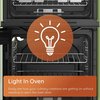 Hotpoint HTE6VDCB1 Ceramic Electric Cooker with Separate Grill, Black, A Rated