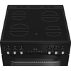 Hotpoint HDE6VDC2B1 Ceramic Electric Cooker with Double Oven, Black, A Rated