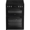 Hotpoint HDE6VDC2B1 Electric Cooker with Double Oven