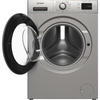 Indesit IP 846S PUSH&GO UK Washing Machine, 8kg, 1400 Spin, Silver, A Rated
