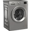 Indesit IP 846S PUSH&GO UK Washing Machine, 8kg, 1400 Spin, Silver, A Rated