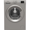 Indesit IP 846S PUSH&GO UK Washing Machine, 8kg, 1400 Spin, Silver, A Rated