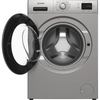 Indesit IP 1046S PUSH&GO UK Washing Machine, 10kg, 1400 Spin, Silver, A Rated