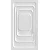 Hotpoint HEV841WUK Washing Machine, 8kg, 1400 Spin, White, A Rated