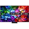LG 86MRGB96B6B.AEK 86" Micro RGB Smart Television, 4K Ultra HD, Black, D Rated
