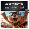 LG 86QNED9MA6B 86" QNED Smart Television, 4K Ultra HD, Black, D Rated