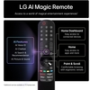 LG 86QNED9MA6B 86" QNED Smart Television, 4K Ultra HD, Black, D Rated