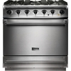 Falcon 900S Stainless Steel Chrome 90cm Dual Fuel Range Cooker, A Rated