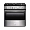 Rangemaster PROP90FXDFFSS/C 90cm Dual Fuel Range Cooker Professional Plus FX Stainless Steel / Chrome, A Rated