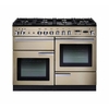 Rangemaster PROP110DFFCR/C 110cm Dual Fuel Range Cooker Professional Plus Cream / Chrome, A Rated