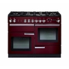 Rangemaster PROP110DFFCY/C 110cm Dual Fuel Range Cooker Professional Plus Cranberry / Chrome, A Rated
