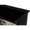 Rangemaster PROP110EIGB/C 110cm Induction Range Cooker Professional Plus Black / Chrome, A Rated