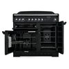Rangemaster CDL100DFFCR/C 100cm Dual Fuel Range Cooker Classic Deluxe Cream / Chrome, A Rated