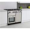 Rangemaster PROP100DFFSS/C 100cm Dual Fuel Range Cooker Professional Plus Stainless Steel / Chrome, A Rated