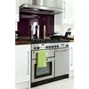 Rangemaster PROP100DFFSS/C 100cm Dual Fuel Range Cooker Professional Plus Stainless Steel / Chrome, A Rated