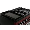 Rangemaster PROP90FXPDFFSS/C 90cm Dual Fuel Range Cooker Professional Plus FXP Stainless Steel / Chrome, A Rated