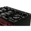 Rangemaster PROP90FXPDFFGB/C 90cm Dual Fuel Range Cooker Professional Plus FXP Black / Chrome, A Rated
