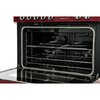 Rangemaster PROP90FXPDFFGB/C 90cm Dual Fuel Range Cooker Professional Plus FXP Black / Chrome, A Rated