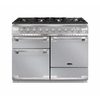 Rangemaster ELS110DFFSS 110cm Dual Fuel Range Cooker Elise Stainless Steel / Brushed Nickel, A Rated