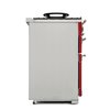 Rangemaster ELS110DFFRD 110cm Dual Fuel Range Cooker Elise Cherry Red / Brushed Nickel, A Rated