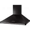 Rangemaster CLAHDC100BC 100cm Chimney Cooker Hood Classic Black / Chrome, D Rated