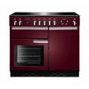 Rangemaster PROP100EICY/C 100cm Induction Range Cooker Professional Plus Cranberry / Chrome, A Rated