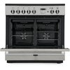 Rangemaster PROP90FXEIGB/C 90cm Induction Range Cooker Professional Plus FX Black / Chrome, A Rated
