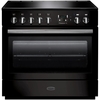 Rangemaster PROP90FXEIGB/C 90cm Induction Range Cooker Professional Plus FX Black / Chrome, A Rated