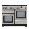 Rangemaster PDL110DFFSS/C 110cm Dual Fuel Range Cooker Professional Deluxe Stainless Steel / Chrome, A Rated