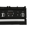 Rangemaster PDL110DFFGB/C 110cm Dual Fuel Range Cooker Professional Deluxe Black / Chrome, A Rated