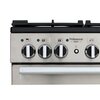 Rangemaster PDL100DFFSS/C 100cm Dual Fuel Range Cooker Professional Deluxe Stainless Steel / Chrome, A Rated
