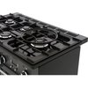 Rangemaster PDL100DFFGB/C 100cm Dual Fuel Range Cooker Professional Deluxe Black / Chrome, A Rated